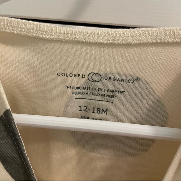 Colored Organics Circle Dot Dress 12-18 Months - Picture 2 of 2